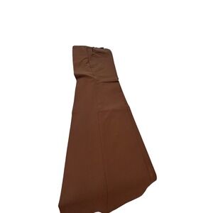 Talbots Newport Pant Brown Trouser Leg Full Length Dress Pants Size 6 NEW